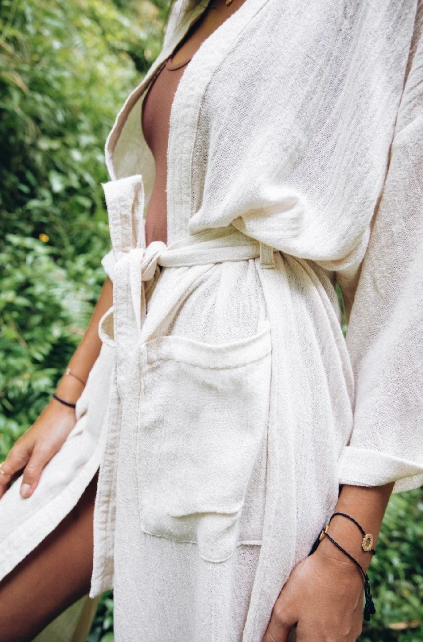 Beige Kimono