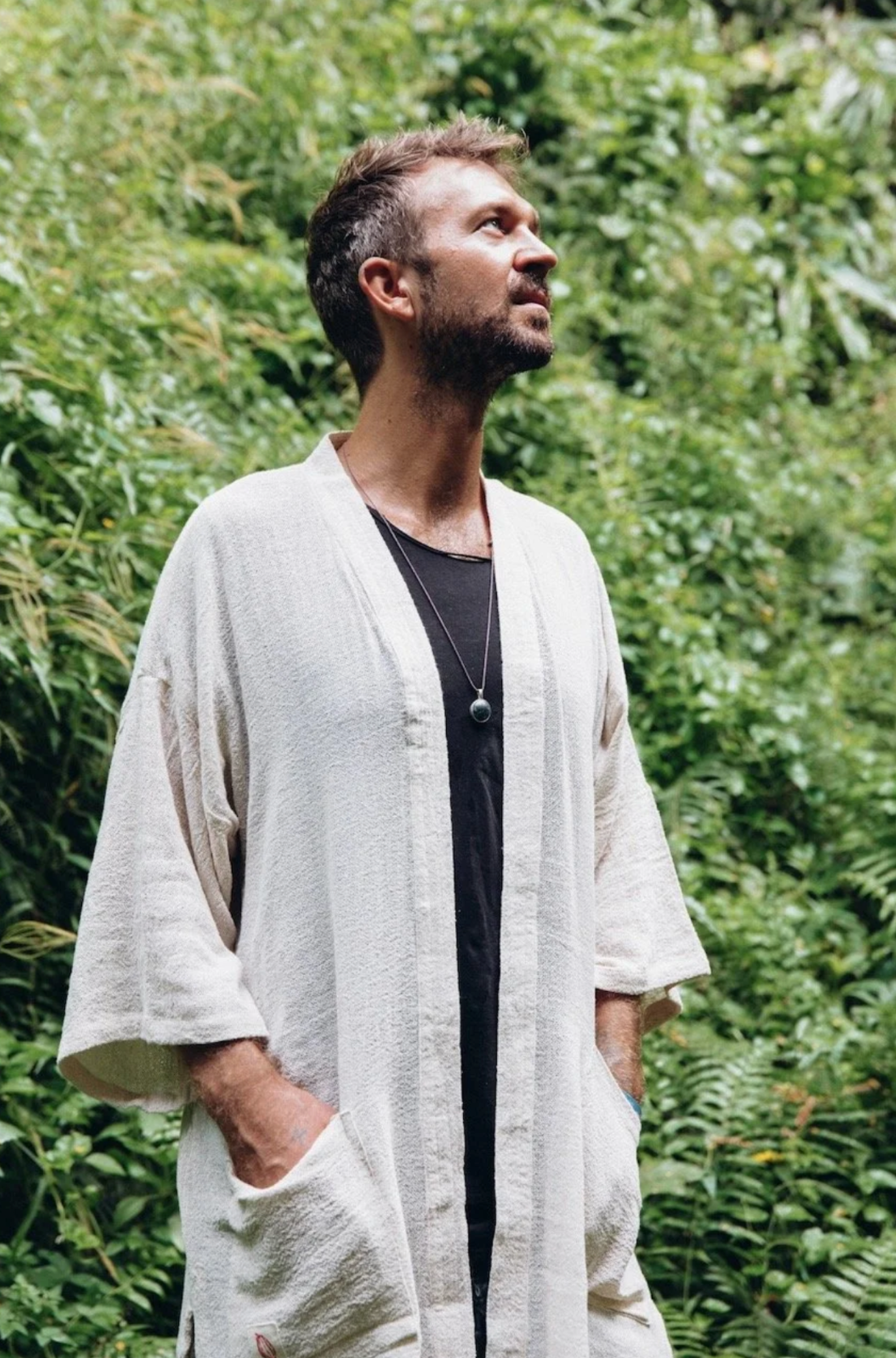 Beige Kimono