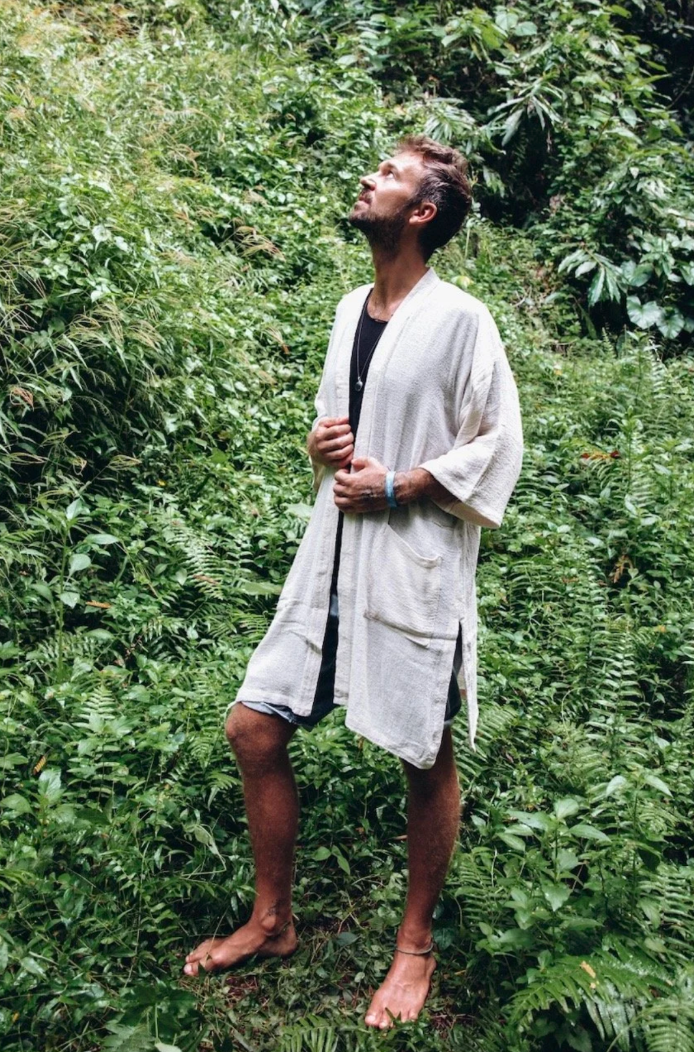 Beige Kimono