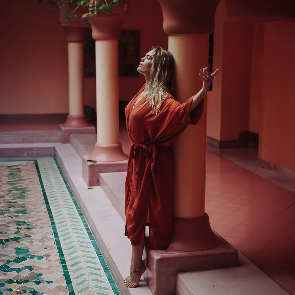 Rose Kimono